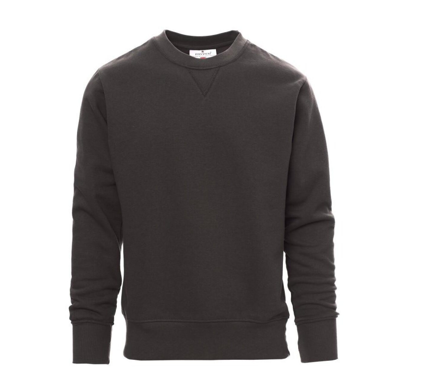 Graues Sweatshirt vorderansicht