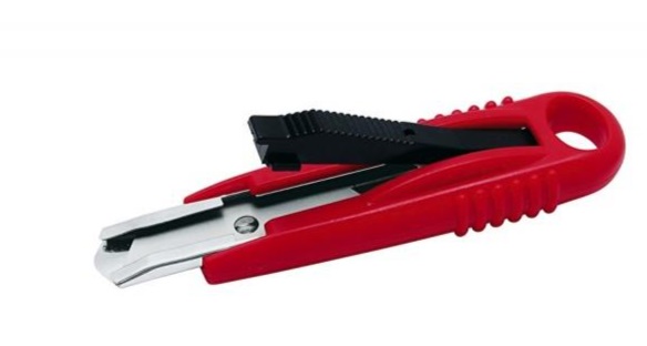 Rotes Cuttermesser