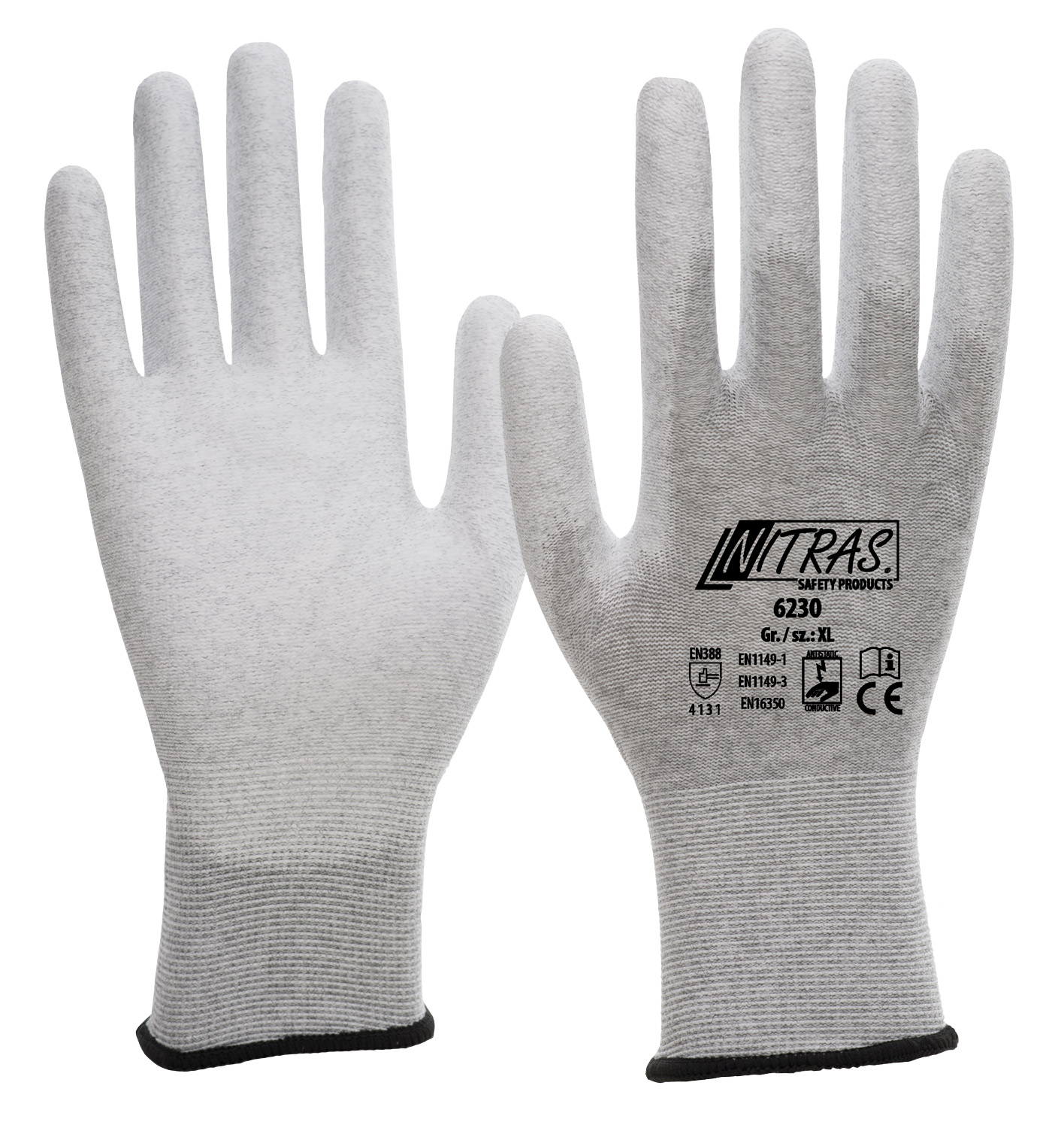 ESD-Handschuh Touch NITRAS 6230, EN 388
