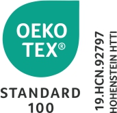 Nach Öko-Tex 100 zertifiziert
