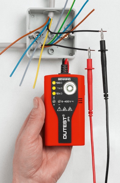 Durchgangs-/Leitungsprüfer Dutest pro
